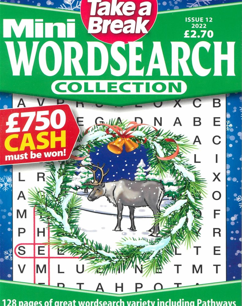 Tab Mini Wordsearch Collection Magazine Subscription