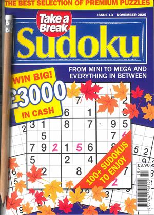 Take a Break Sudoku Magazine
