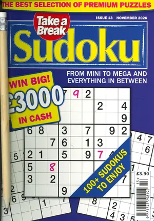 Take a Break Sudoku Magazine
