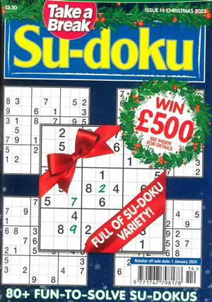 Take a Break Sudoku Magazine Issue NO 14