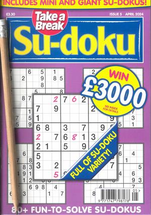 Take a Break Sudoku Magazine Issue NO 5