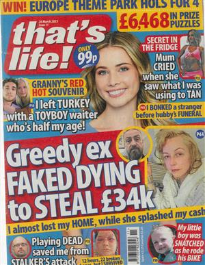 Thats Life, issue NO 11