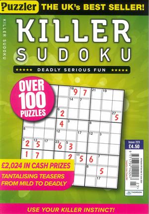 Killer Sudoku - NO 223