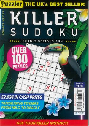Killer Sudoku, issue NO 225