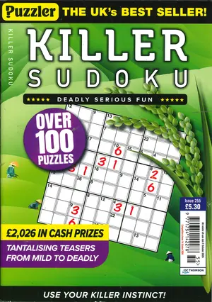 Killer Sudoku Magazine