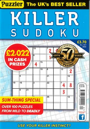 Killer Sudoku magazine