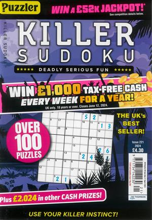 Killer Sudoku Magazine Issue NO 221
