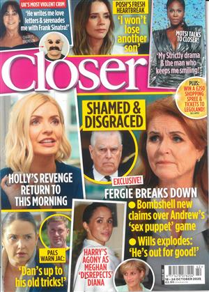 Closer, issue 18/10/2025