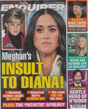 National Enquirer, issue 27/10/2025