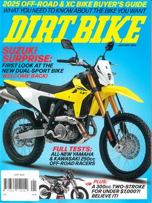 Dirt Bike, issue JAN 25