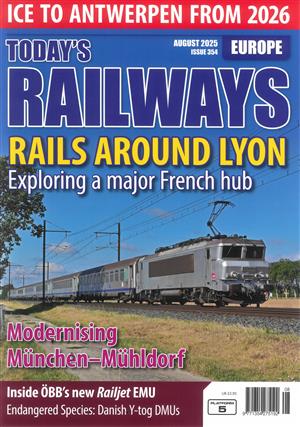 Today's Railways Europe, issue AUG 25