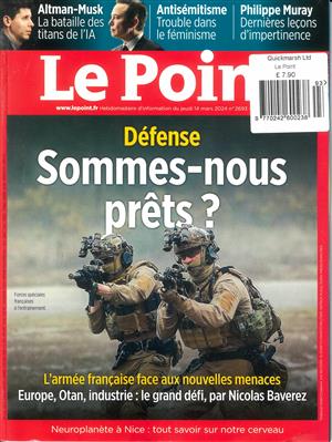 Le Point Magazine Issue NO 2693