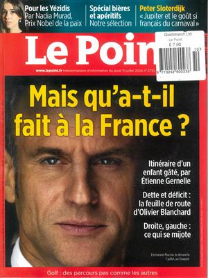Le Point, issue NO 2710