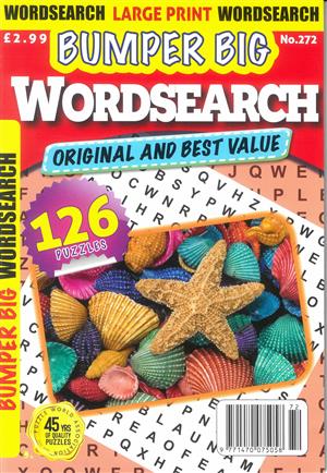 Bumper Big Word Search, issue NO 272