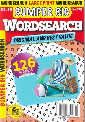 Bumper Big Word Search - NO 273
