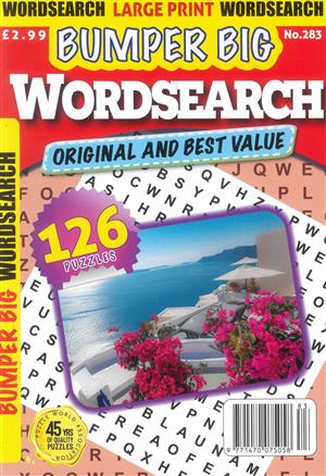 Bumper Big Word Search - NO 283