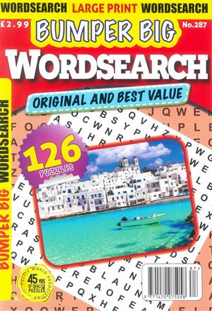Bumper Big Word Search, issue NO 287