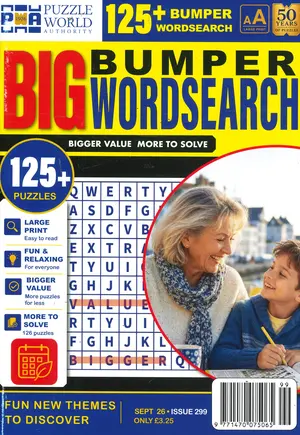 Bumper Big Word Search Magazine
