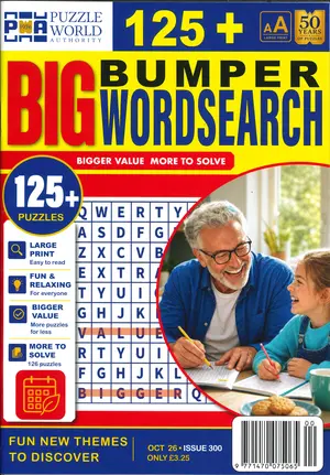 Bumper Big Word Search