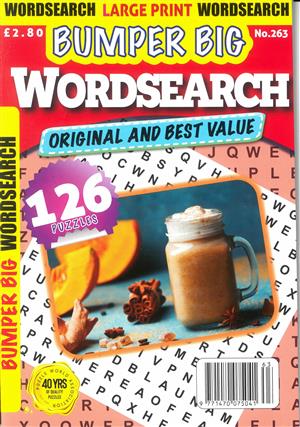 Bumper Big Word Search Magazine Issue NO 263