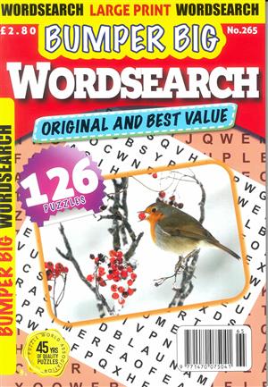 Bumper Big Word Search - NO 265