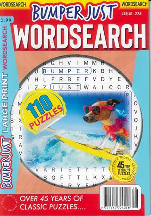 Bumper Just Wordsearch - NO 278