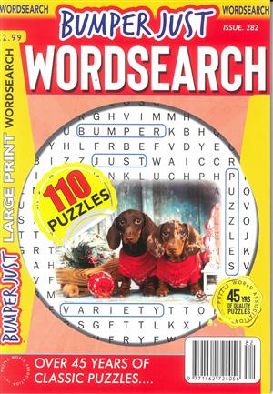 Bumper Just Wordsearch, issue NO 282