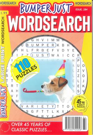 Bumper Just Wordsearch, issue NO 284