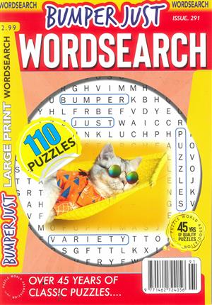 Bumper Just Wordsearch - NO 291