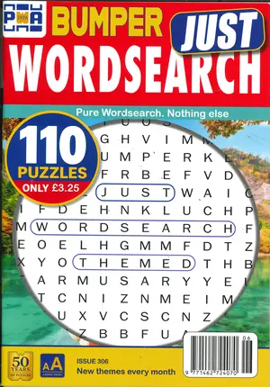 Bumper Just Wordsearch