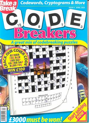 Take a Break Codebreakers Magazine Issue NO 4