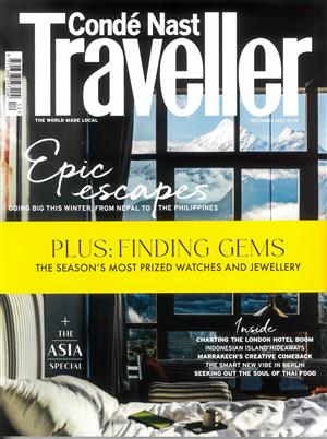 Conde Nast Traveller Magazine Issue DEC 23