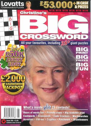 Lovatts Big Crossword, issue NO 396