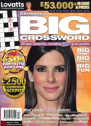 Lovatts Big Crossword Magazine