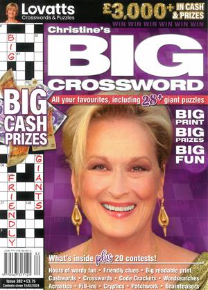 Lovatts Big Crossword - NO 382