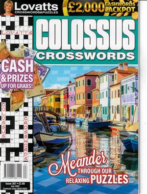 Lovatts Colossus Crosswords magazine