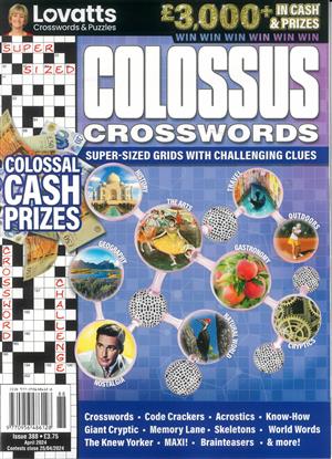Lovatts Colossus Crosswords Magazine Issue NO 388