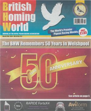British Homing World - NO 7727