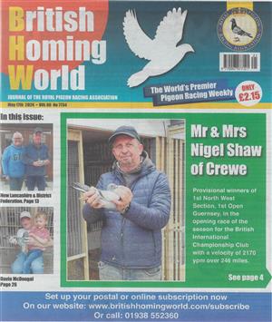 British Homing World - NO 7734