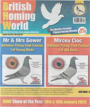 British Homing World - NO 7757