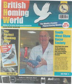 British Homing World - NO 7760