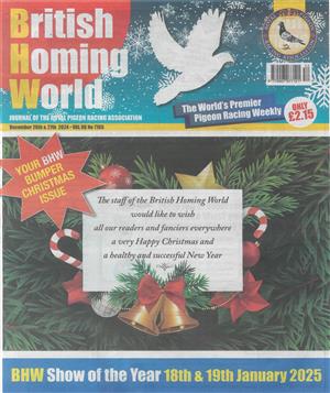 British Homing World, issue NO 7765