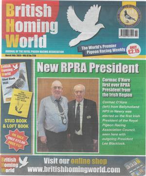 British Homing World, issue NO 7776