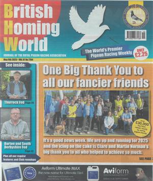 British Homing World - NO 7784