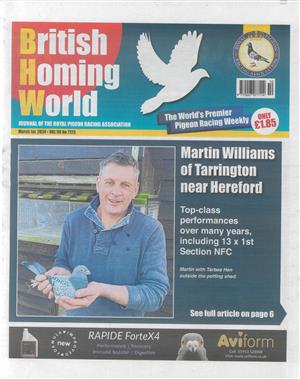 British Homing World - NO 7723
