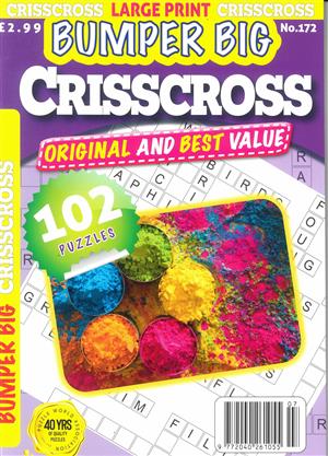 Bumper Big Criss Cross Magazine Issue NO 172