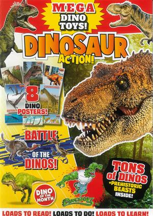 Dinosaur Action Magazine Issue NO 183