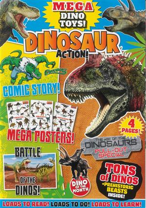 Dinosaur Action Magazine Issue NO 184