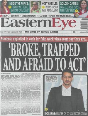 Eastern Eye, issue 06/09/2024