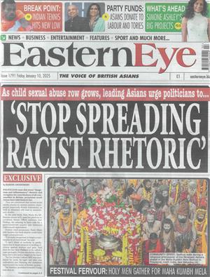 Eastern Eye, issue 10/01/2025